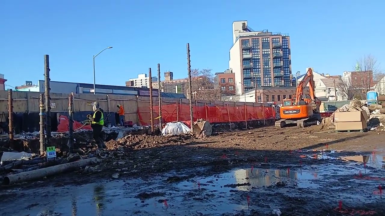 Pile driving job in Queens nyc. 02.04.2026