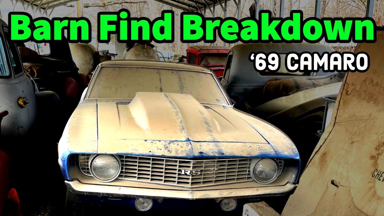 Руководство для начинающих: находки из амбара Camaro 1969 года