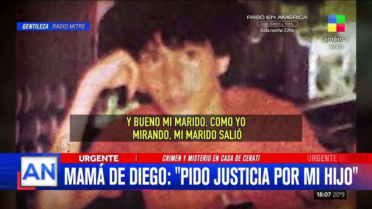 🔴 CRIMEN DE COGHLAN: HABL&Oacute; LA MAM&Aacute; DE DIEGO FERN&Aacute;NDEZ LIMA
