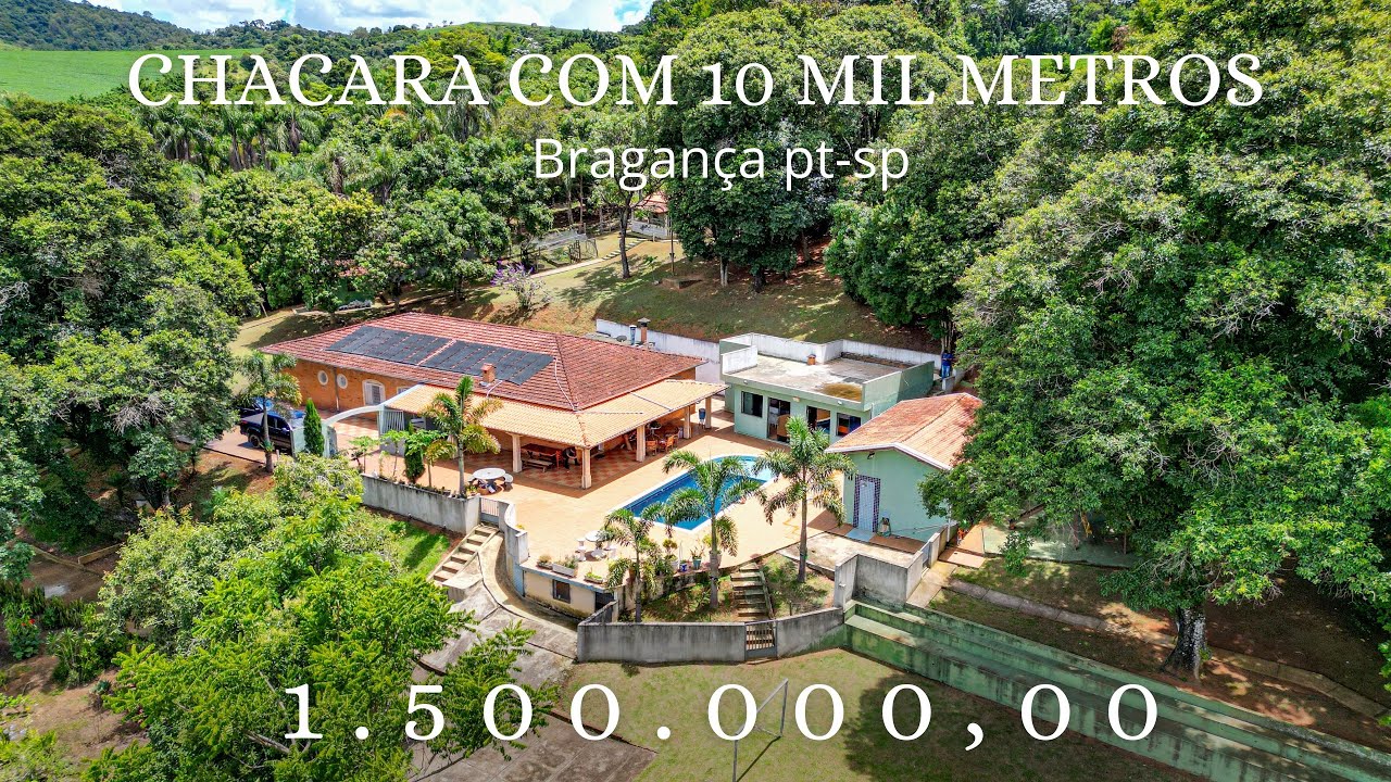 Chácara a venda com pastagem, pomar e casa terra incrível, Bragança Paulista -sp