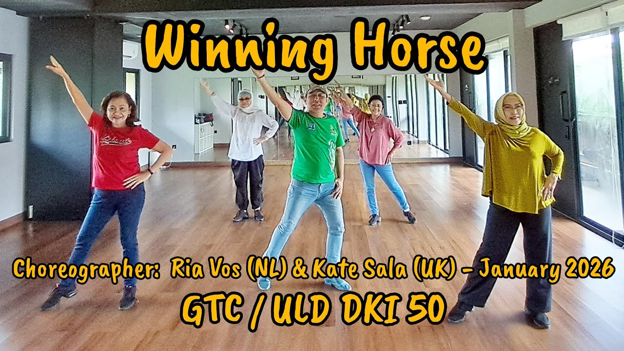 Winning Horse - Choreographer: Ria Vos(NL), Kate Sala(UK) - Intermediate NC2S - Demo: GTC/ULD DKI 50
