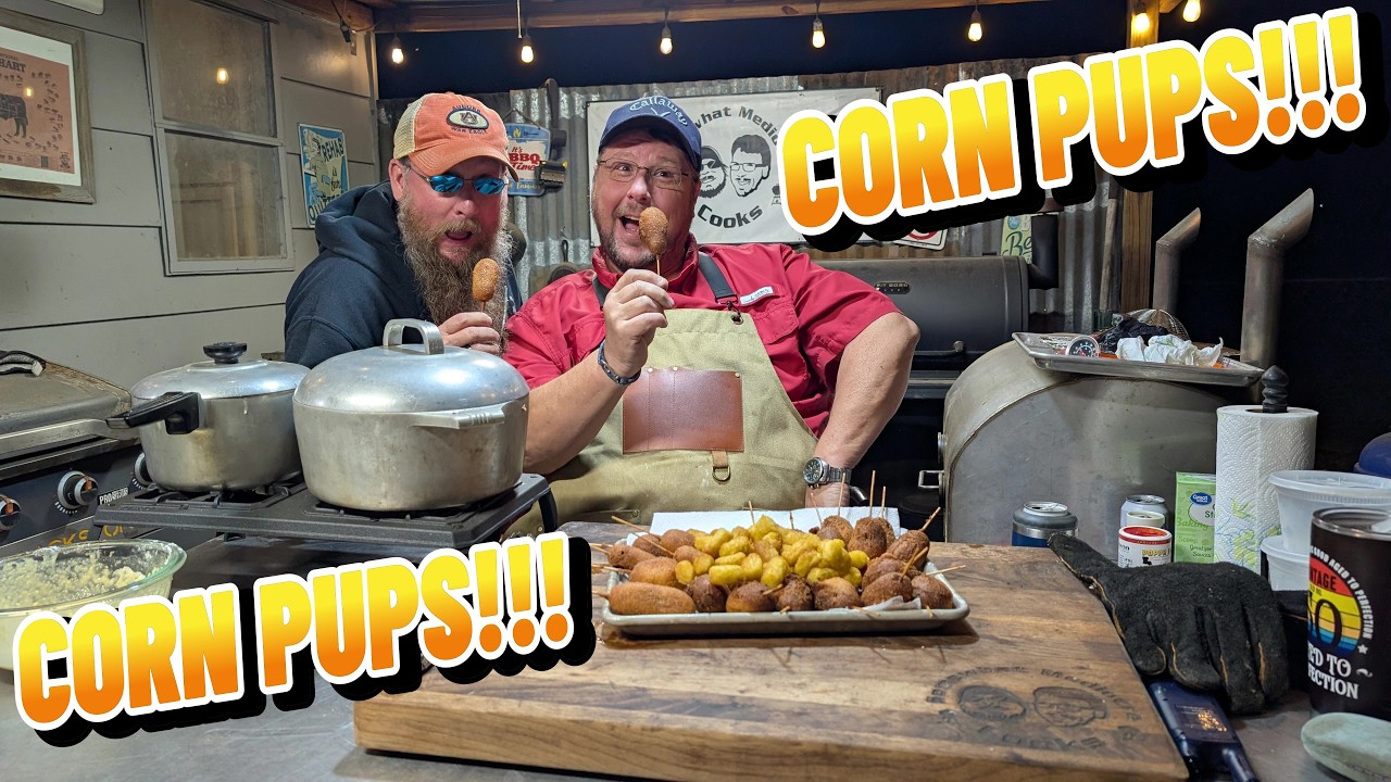 Conecuh Corn Pups!! A Flavor Collision!!