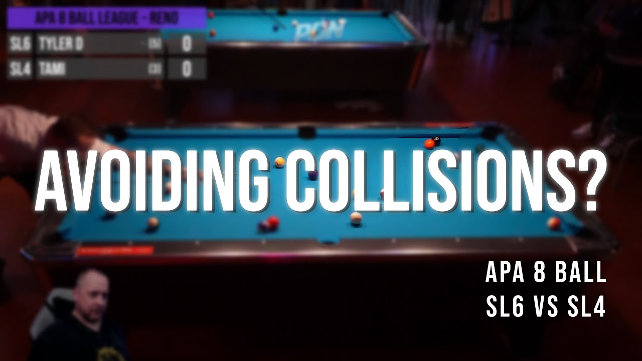 «Как избежать столкновений?» | Тайлер Д против Тами | APA 8 Ball | SL6 против SL4 | Вечер лиги + ...