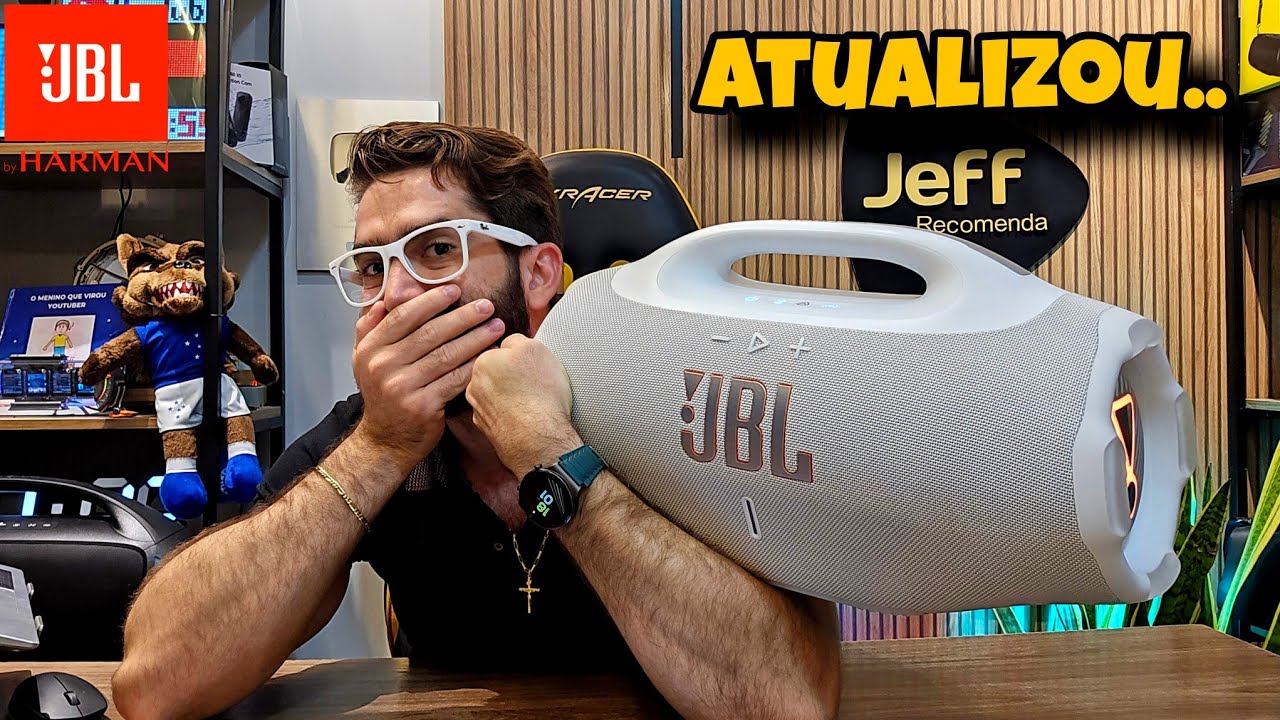 ATUALIZOU! JBL BOOMBOX 4 210W: Melhora uma coisa e PIORA A OUTRA! VAI TER SOLUÇÃO? 