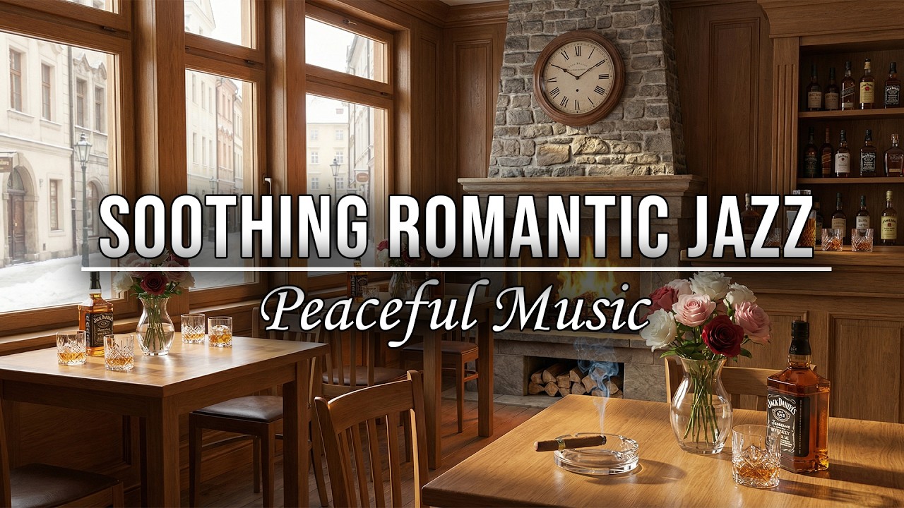Smoothing Romantic Jazz | Cozy Café Nights & Smooth Lounge Instrumentals