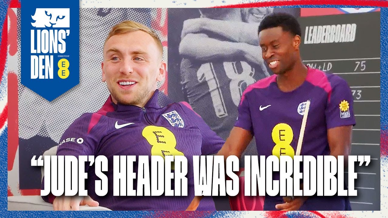 Guéhi & Bowen On Serbia Win, Limbs & Pool Top Scores! | Ep.4 | Lions' Den Connected By EE