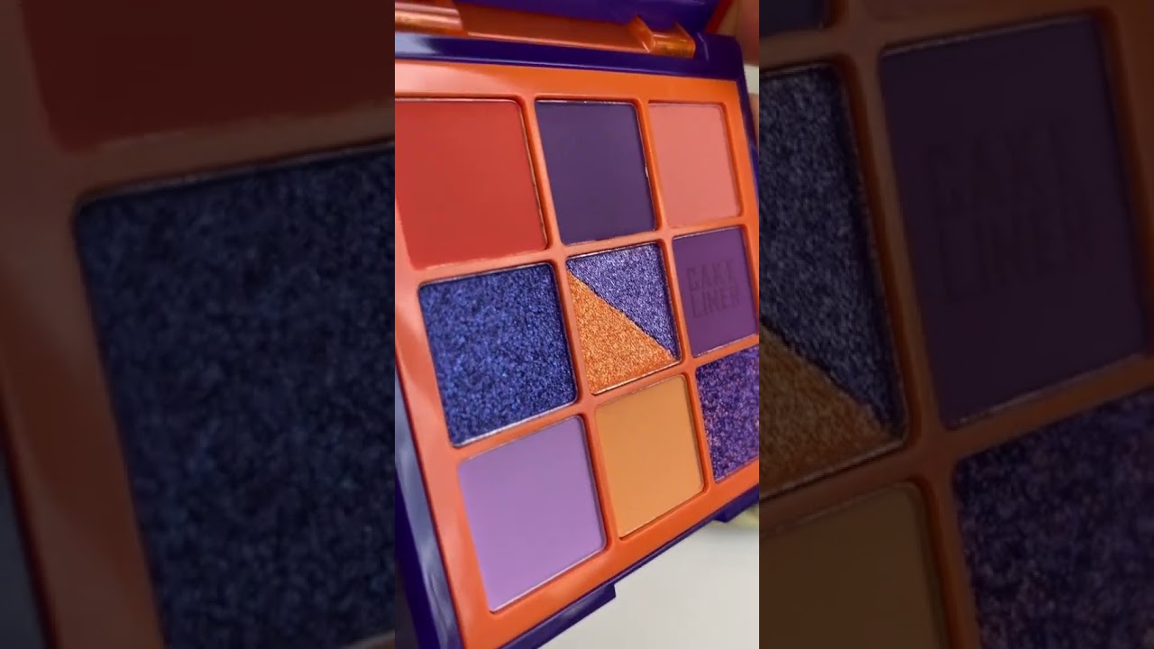 Color Block Obsession Orange & Purple @Hudabeauty  #hudabeauty #hudabeautyobsessions #makeuplover