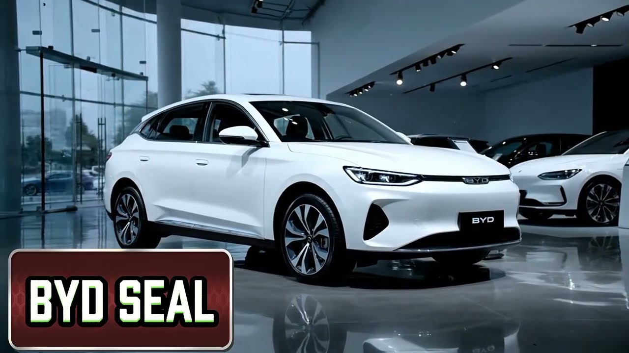 Обзор BYD Seal 2026 | Электромобиль цвета «Кристально-белый металлик» | Демонстрация премиального...