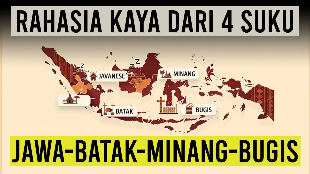 Suku Mana Paling Cepat Jadi Kaya? Bedah Mental Finansial Jawa, Minang, Batak, Bugis!