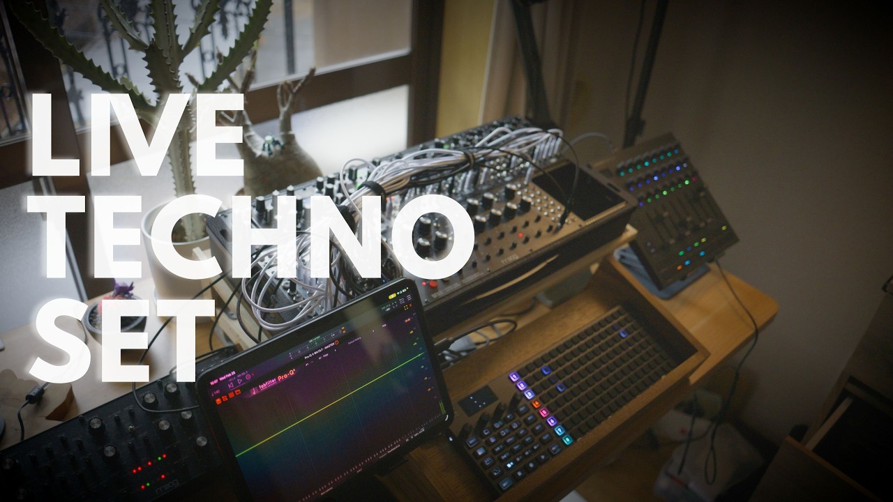 Improvised Live Techno Set 🪩