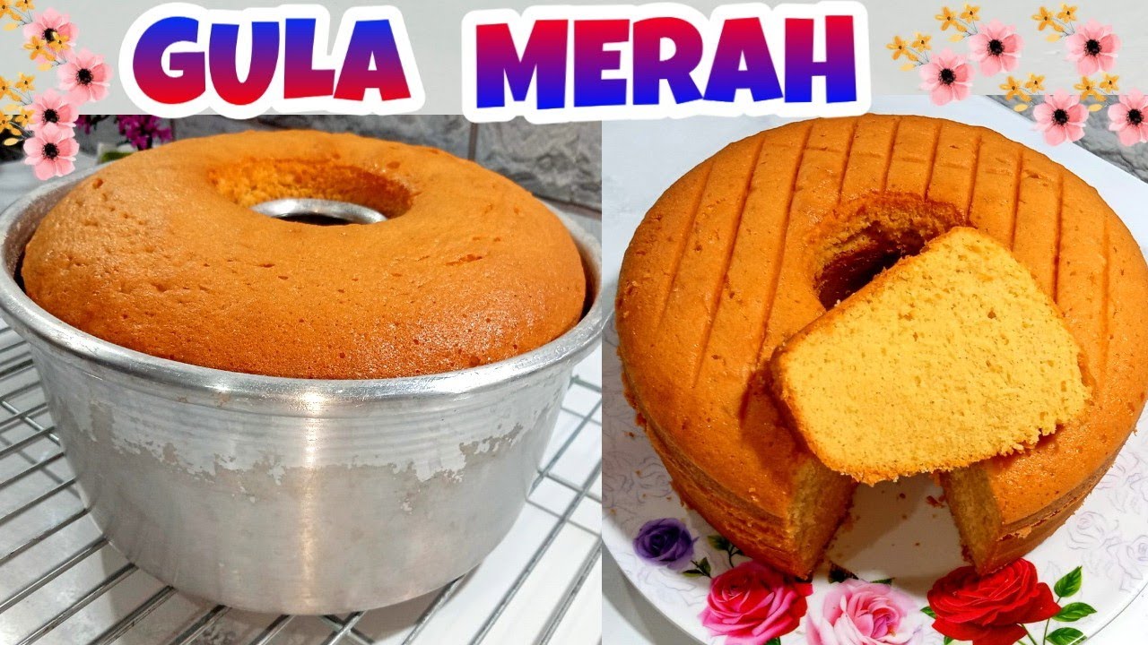 BOLU PANGGANG GULA MERAH SUPER LEMBUT ANTI GAGAL