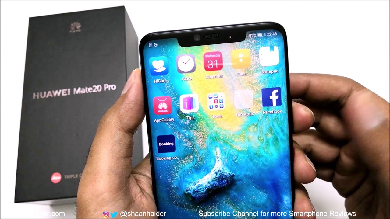 Huawei Mate 20 Pro - Unboxing and First Impressions