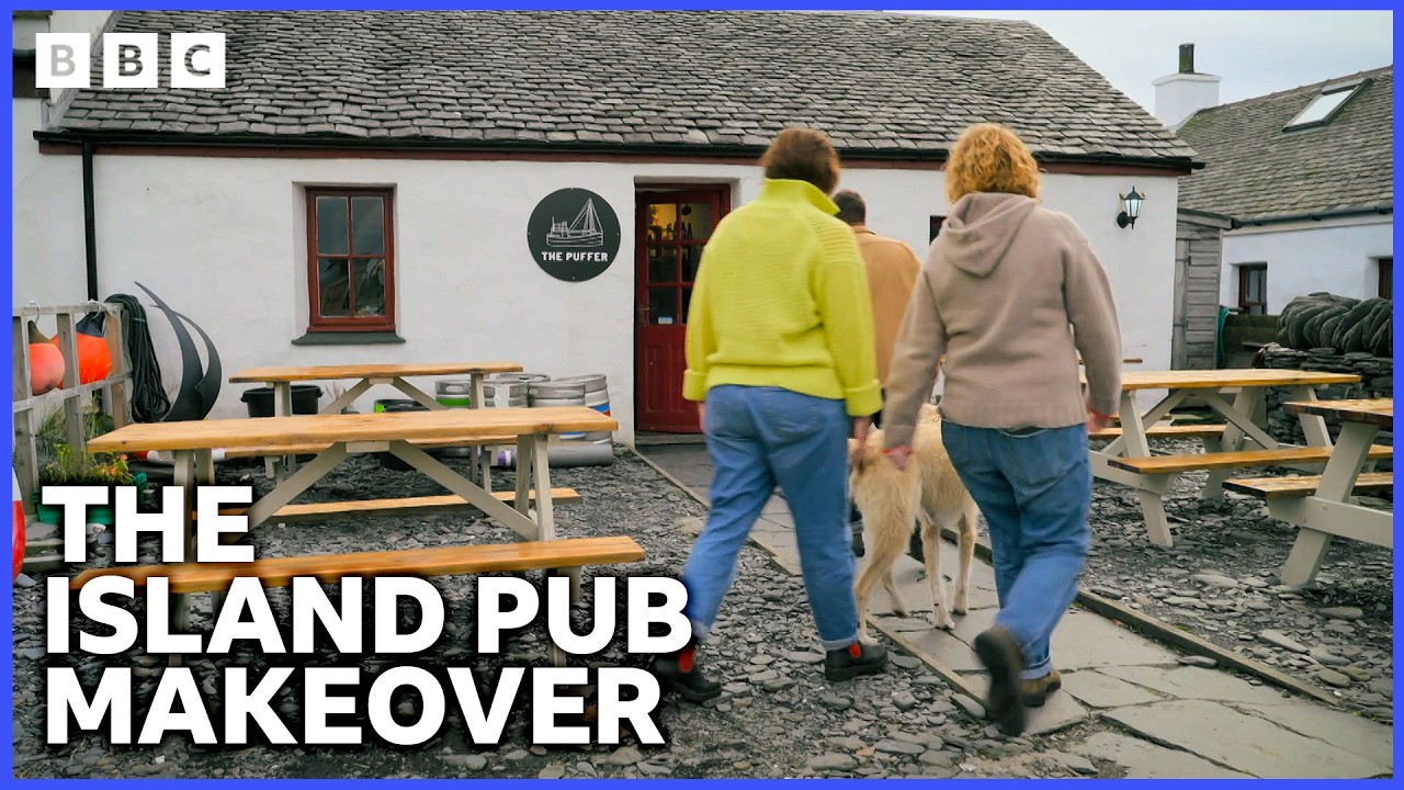 The Puffer Bar Makeover on Easdale Island | Designing the Hebrides | BBC Scotland