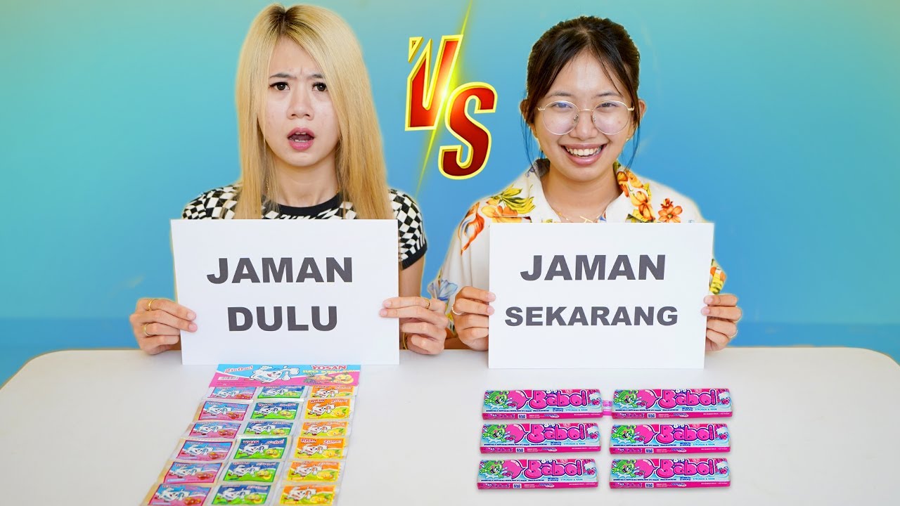 JAJANAN JAMAN DULU VS JAJANAN JAMAN SEKARANG!! TERNYATA GINI RASANYA!!