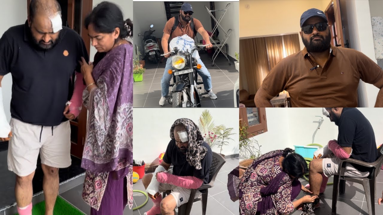ਇਹ ਵੀਡੀਓ video ￼ਉਸ ਦਿਨ ਦੀ ਜਿਸ ਦਿਨ accident ਹੋਇਆ ਸੀ #bassifamily #punjabivlog ￼