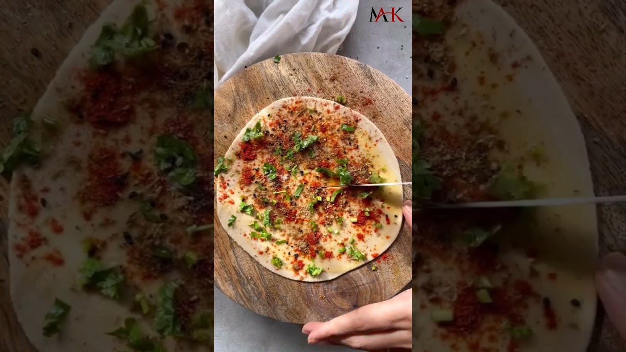 Masala Paratha | Masala Paratha Recipe | Laccha paratha | Masala Roti Recipe | Quick paratha #short