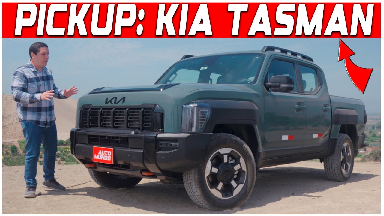 New pickup TASMAN de KIA: Motor 2.2 litros Turbo Diésel Intercooler | 4WD
