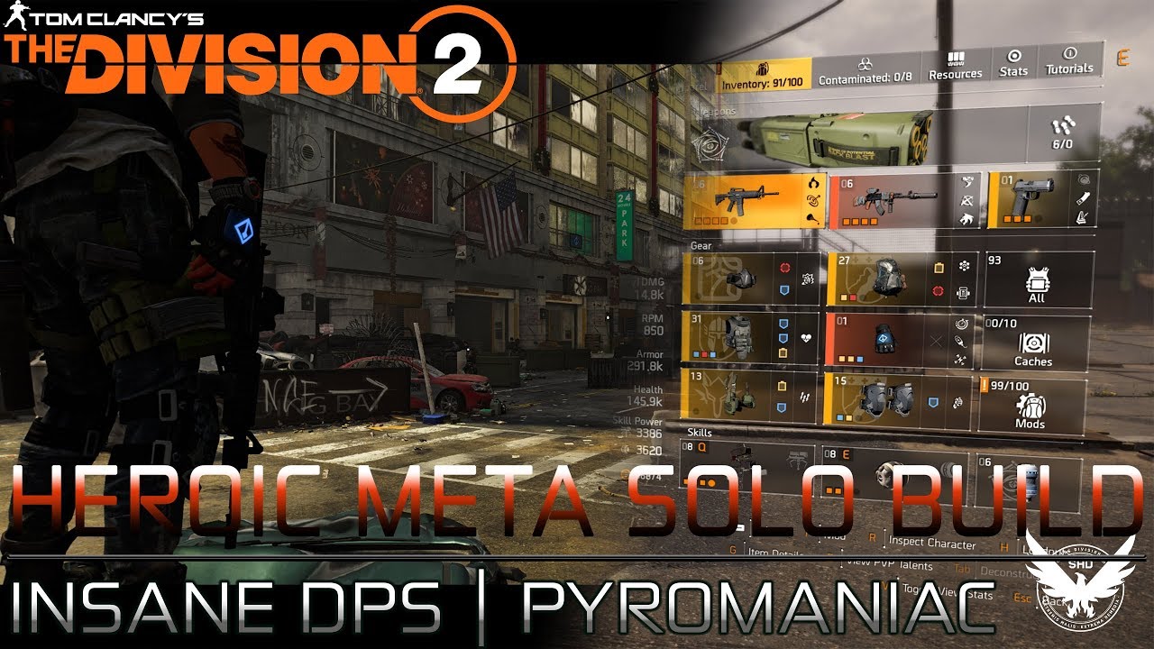The Division 2 | HEROIC SOLO META BUILD TITLE UPDATE 6 | EASY HEROIC SOLO BUILD