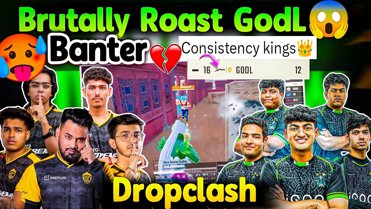 GodLike Soul Drop Clash🥵 Brutally Roast Banter💀 GodL #16💔
