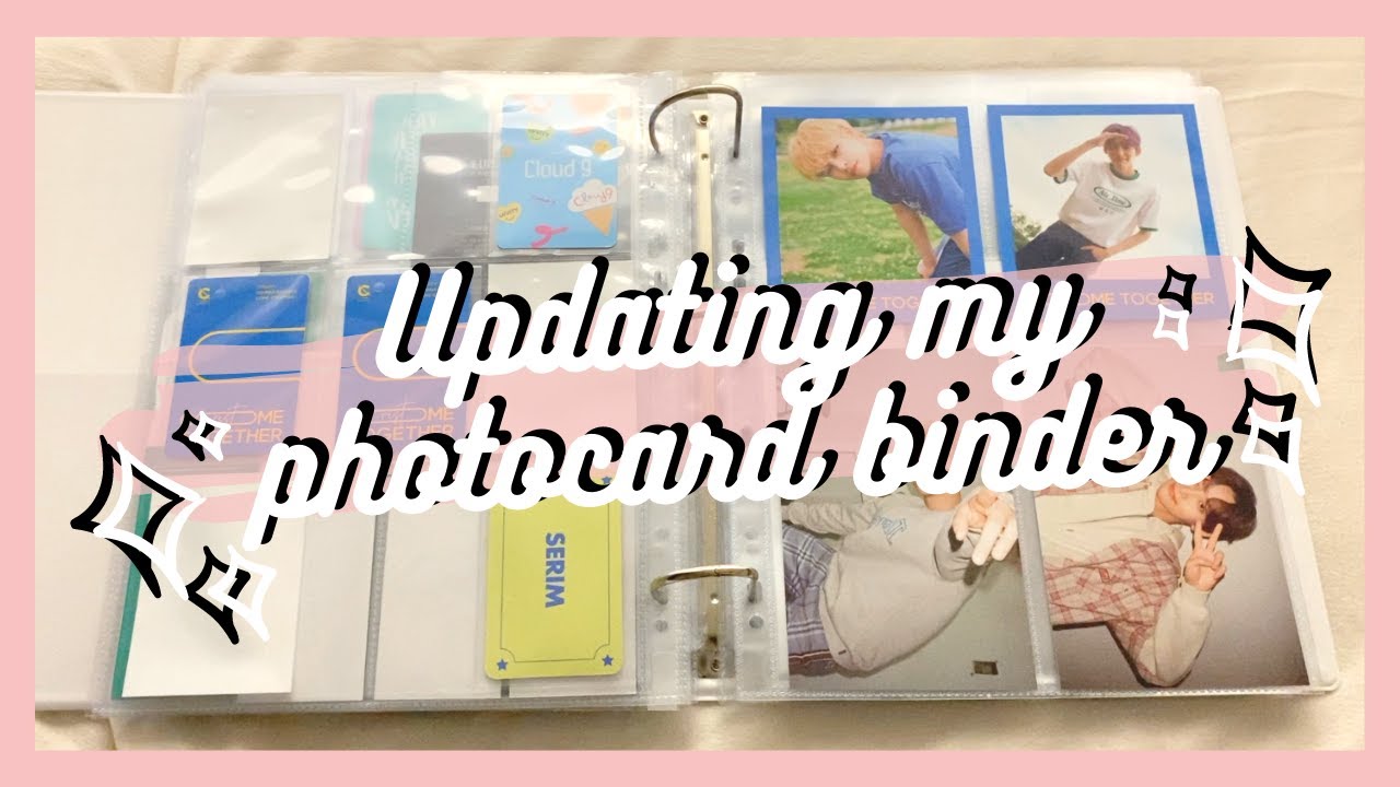 ✰ UPDATING MY PHOTOCARD BINDER ✰ #3 ateez, twice, cravity