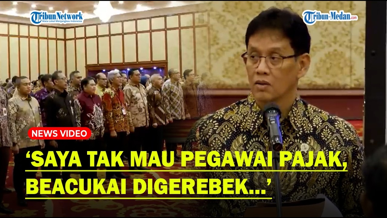 MENKEU PURBAYA Ultimatum, Tak Mau Pegawai Digerebek KPK dan Kejaksaan : Saya Tidak Mau!