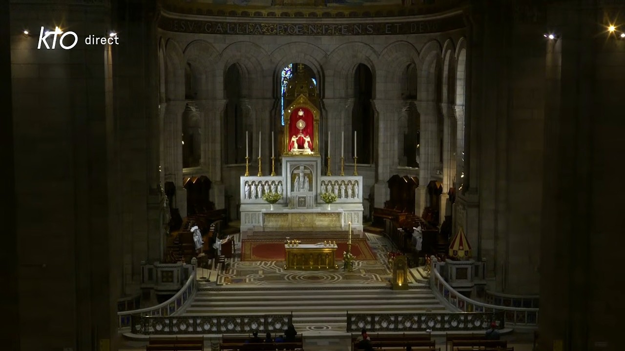 Pri&egrave;re du Milieu du Jour du 15 avril 2026 au Sacr&eacute;-Coeur de Montmartre
