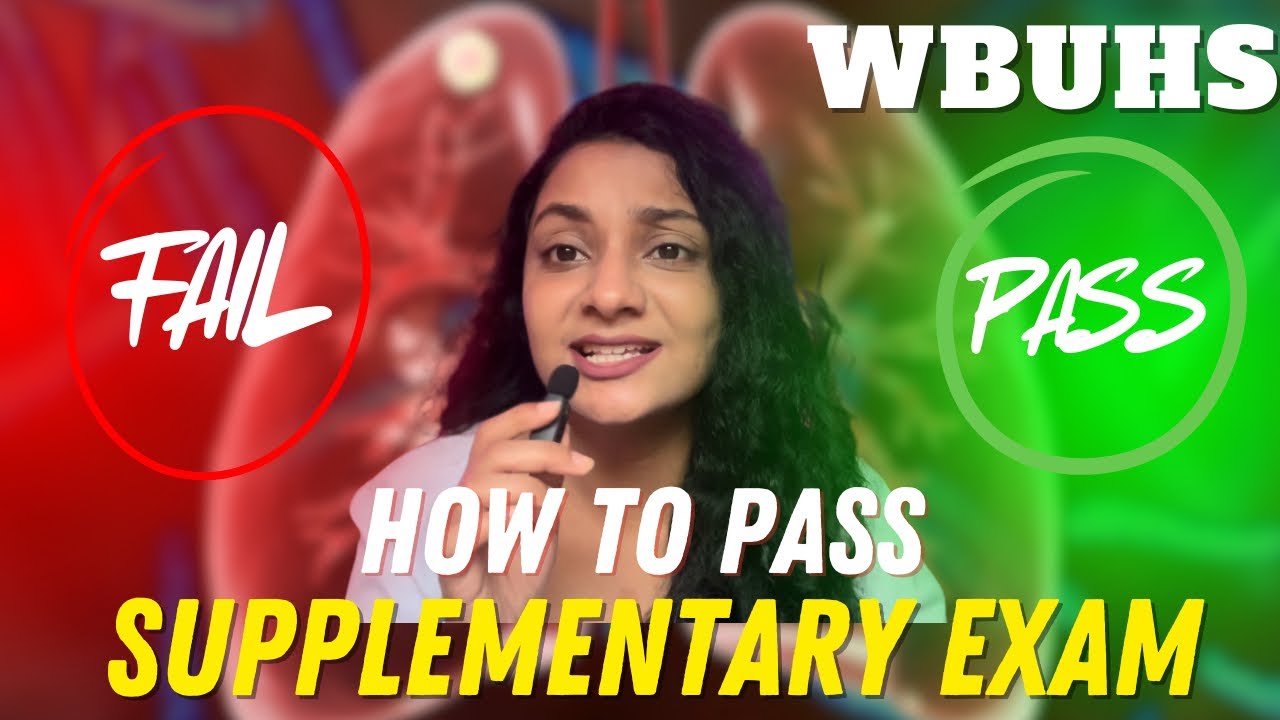 How to prepare for supplementary exams in MBBS #mbbs #supplementaryexam #pass