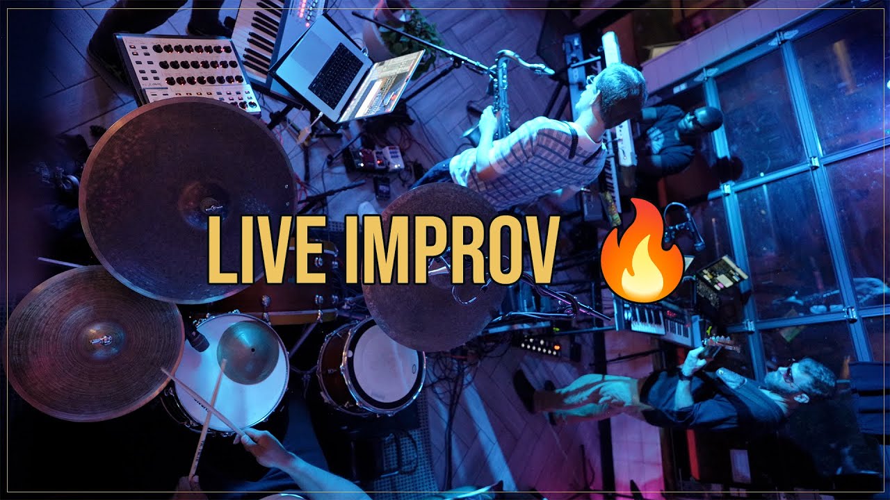 Bass-Driven Fusion Jam – Impulse Control (Live Improv)