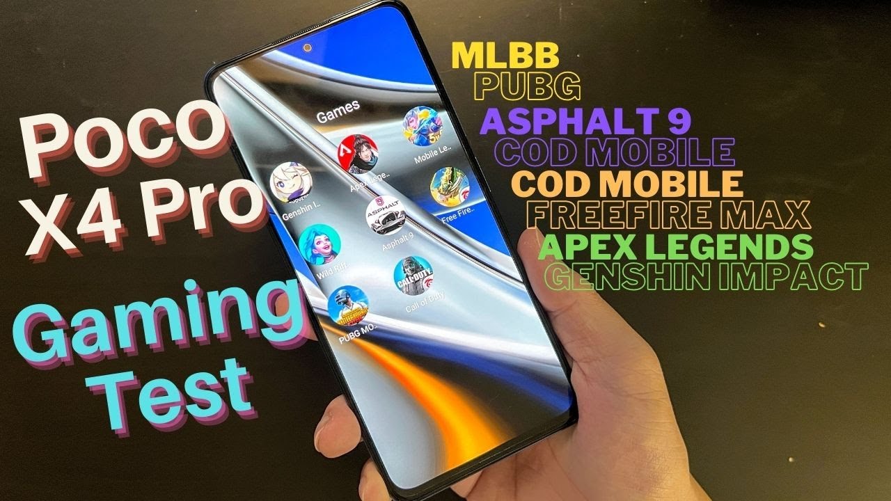 Poco X4 Pro Ultimate Gaming Test | Snapdragon 695 Genshin, PUBG, COD, Asphalt, Apex Legends, LOL…