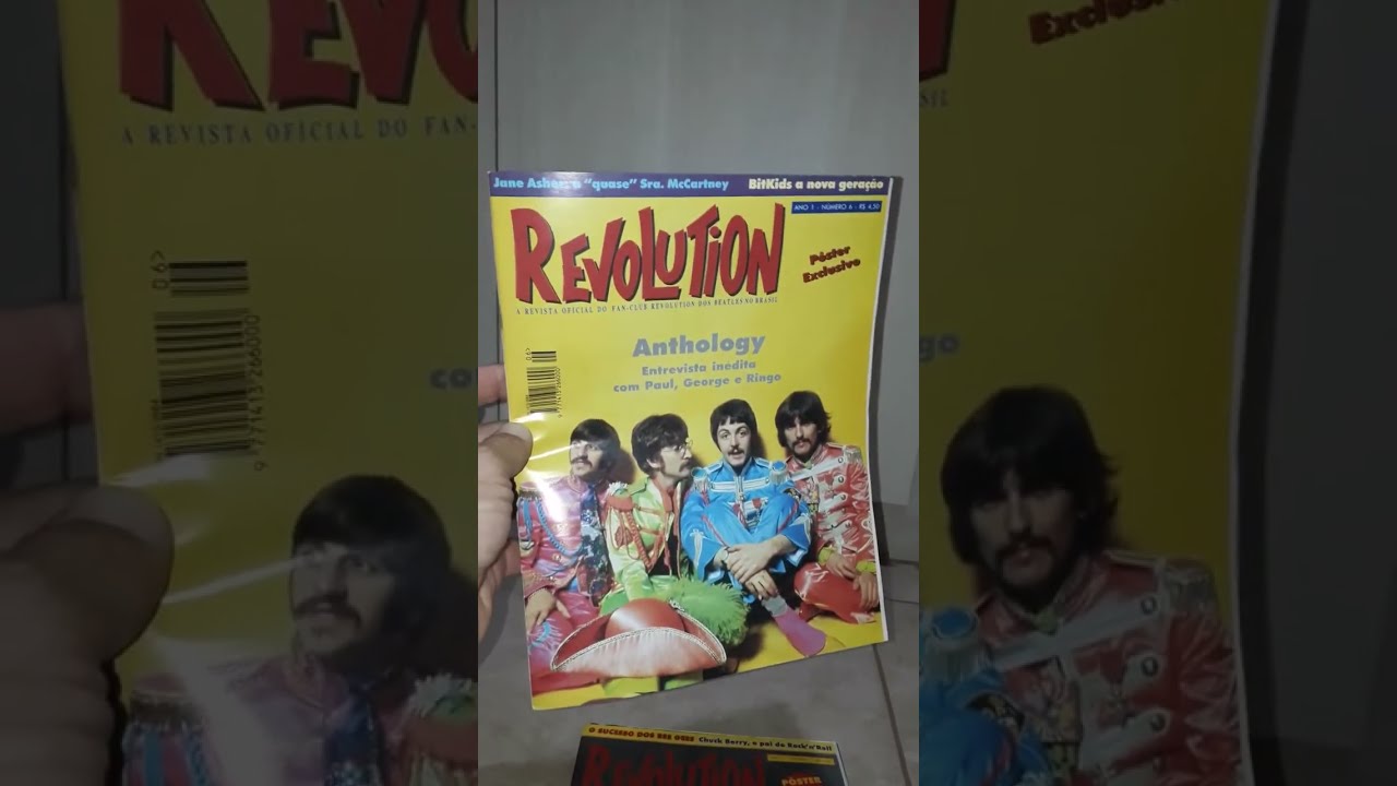 Fan Club Revolution The Beatles Brazil Magazine Collection