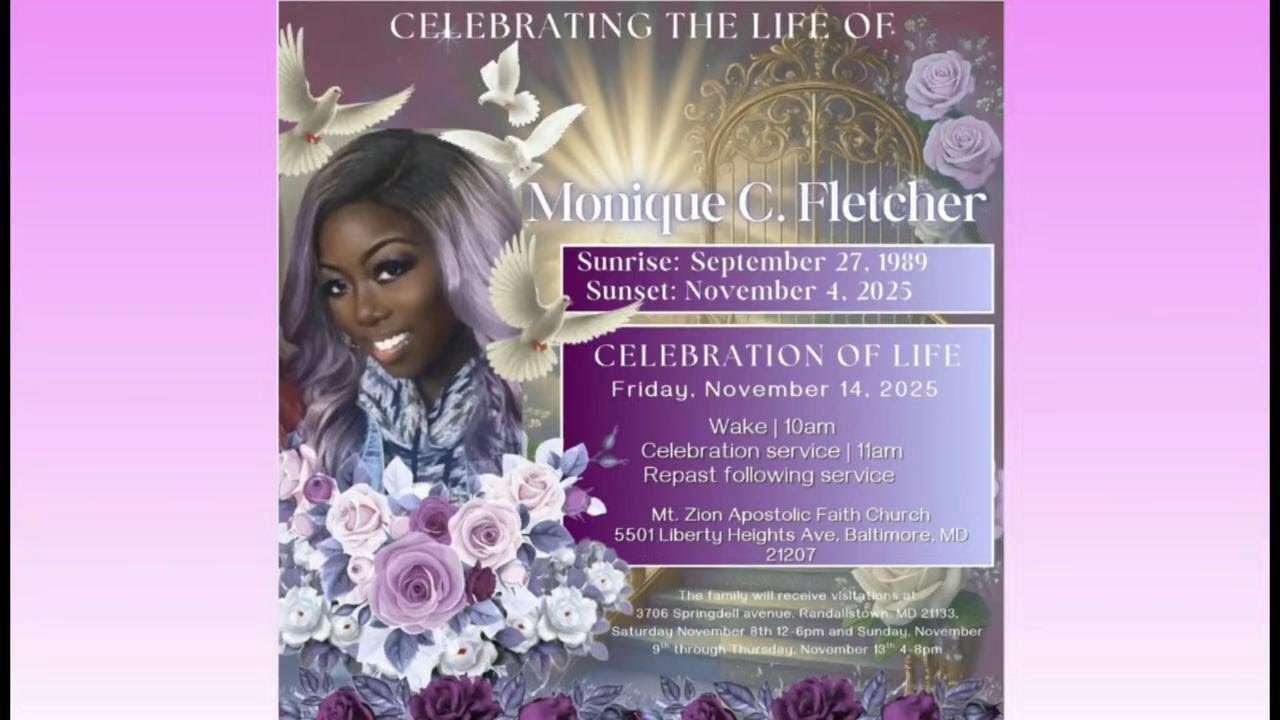 Monique Fletcher Homegoing Service