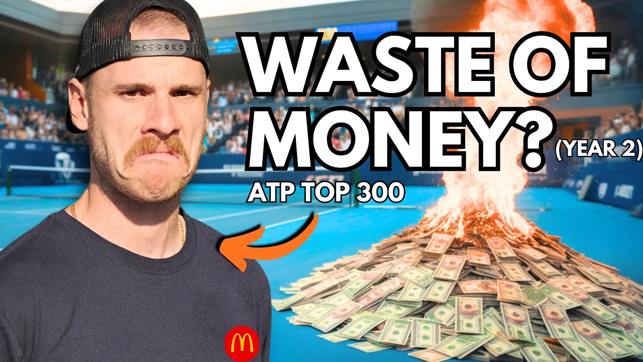 Сколько денег я потерял, играя в профессиональный теннис в 2025 году (ATP Top 300)