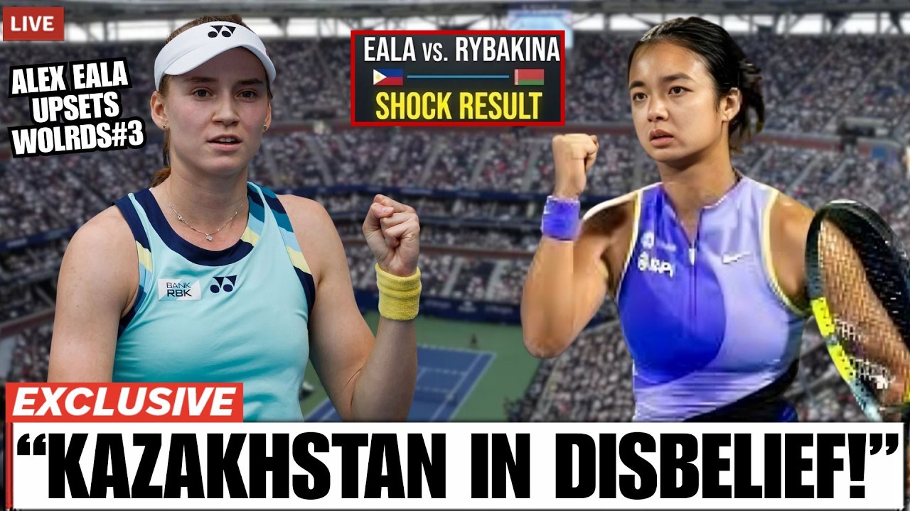 ENTIRE KAZAKHSTAN SHOCKED! Alex Eala CLASHES With World #3 Elena Rybakina! 😱