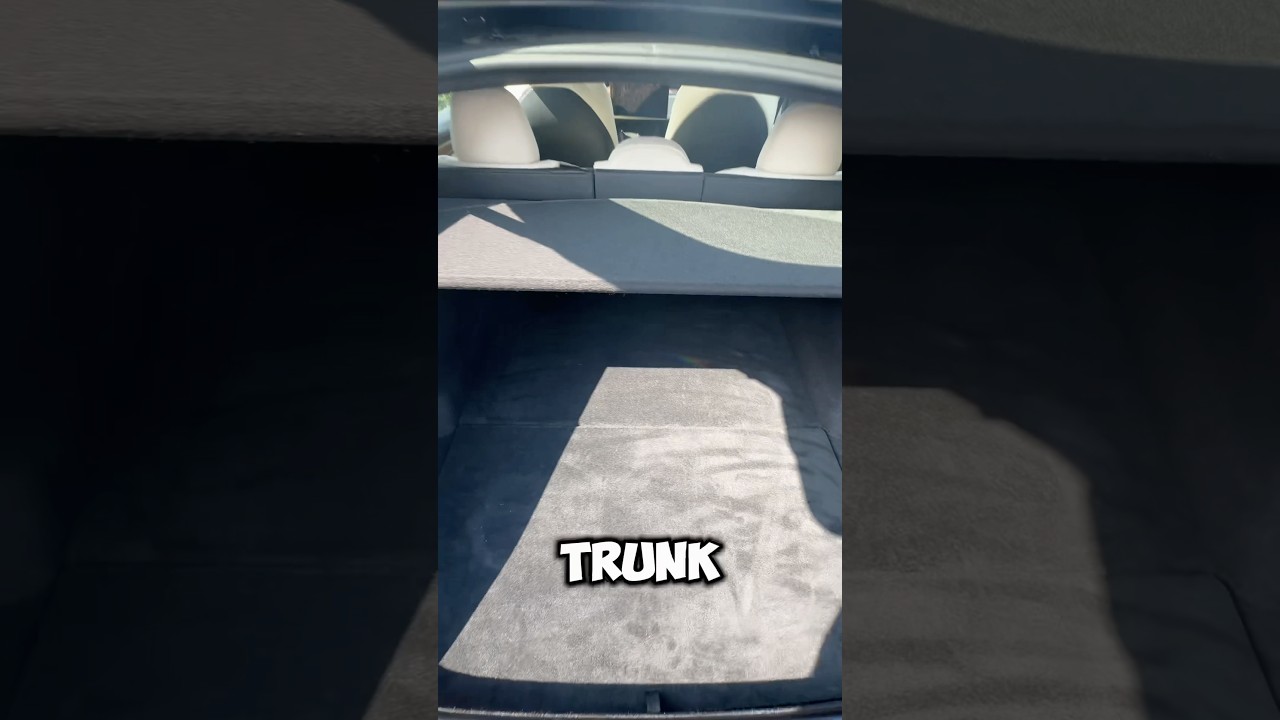 Is The Trunk Space Big Enough In The 2026 Tesla Model S??