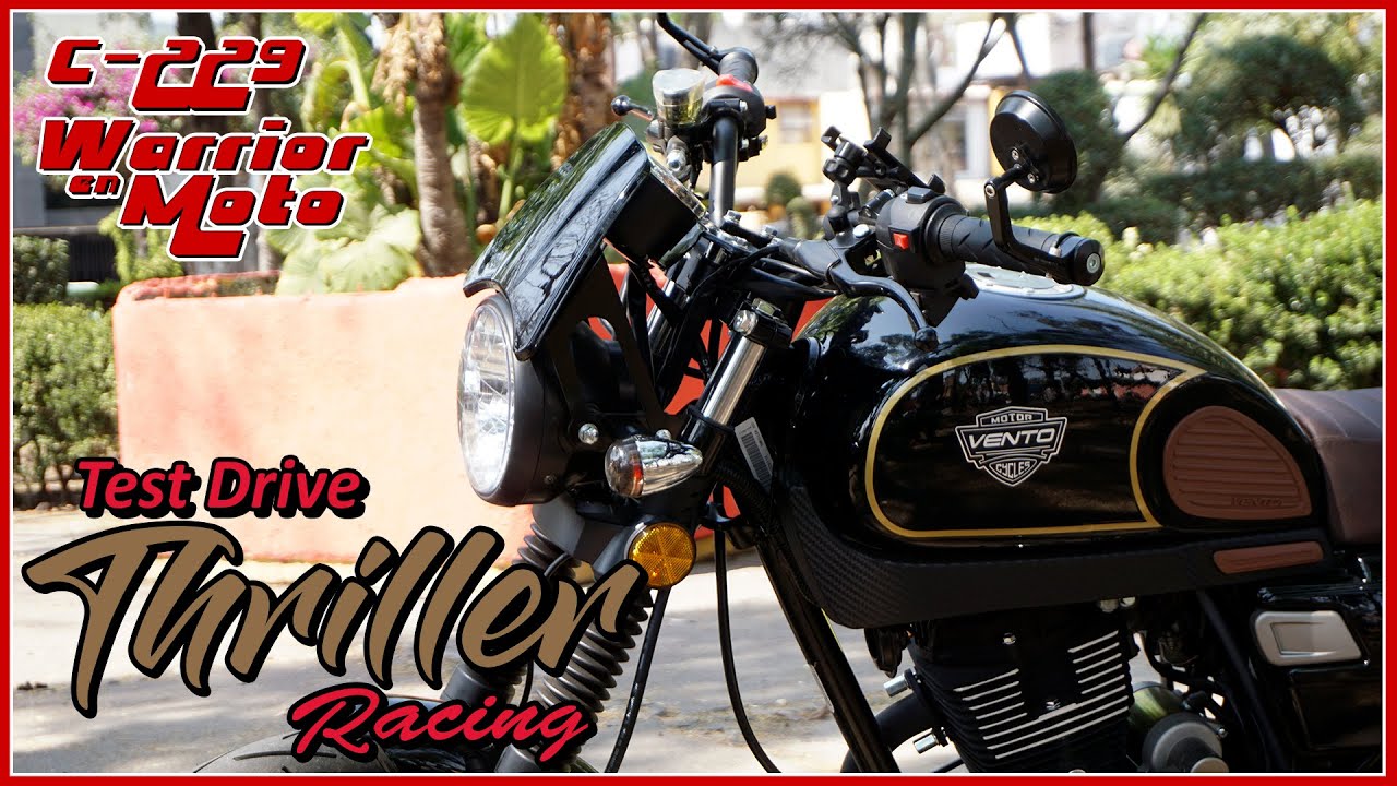 Vento THRILLER RACING - Prueba de Manejo - Test Drive - Warrior En Moto  229