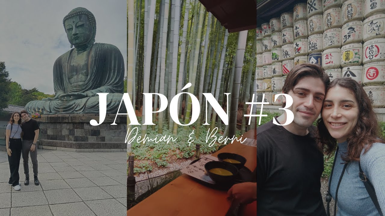 JAPON 2025 (VLOG #3) || Tokio y Kamakura - Demian & Berni