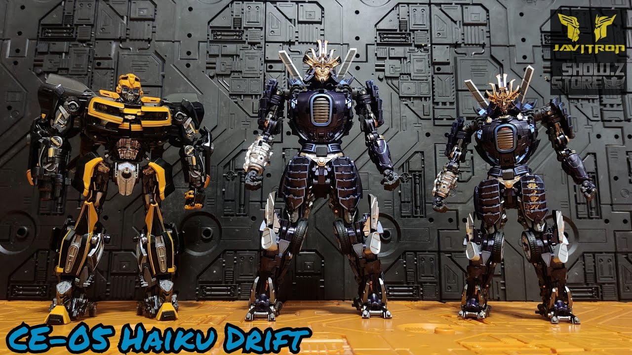 Review Transformers Cyber Era CE-05 Haiku Masterpiece Mpm Drift Javitron Show.z store