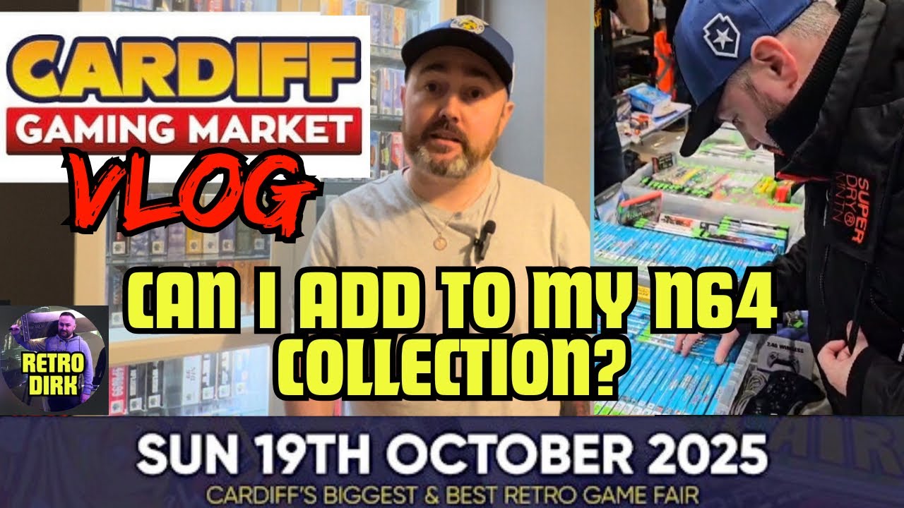 I Went Hunting for N64 Games at the Cardiff Gaming Market… Here’s What Happened