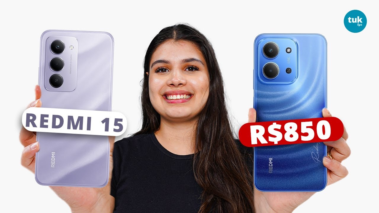 Redmi 15 vs Redmi 15C Qual é o melhor para comprar em 2025? comparativo
