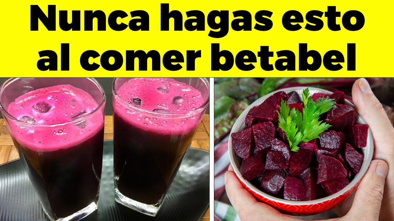 13 errores comunes al comer BETABEL que dañan tu cuerpo