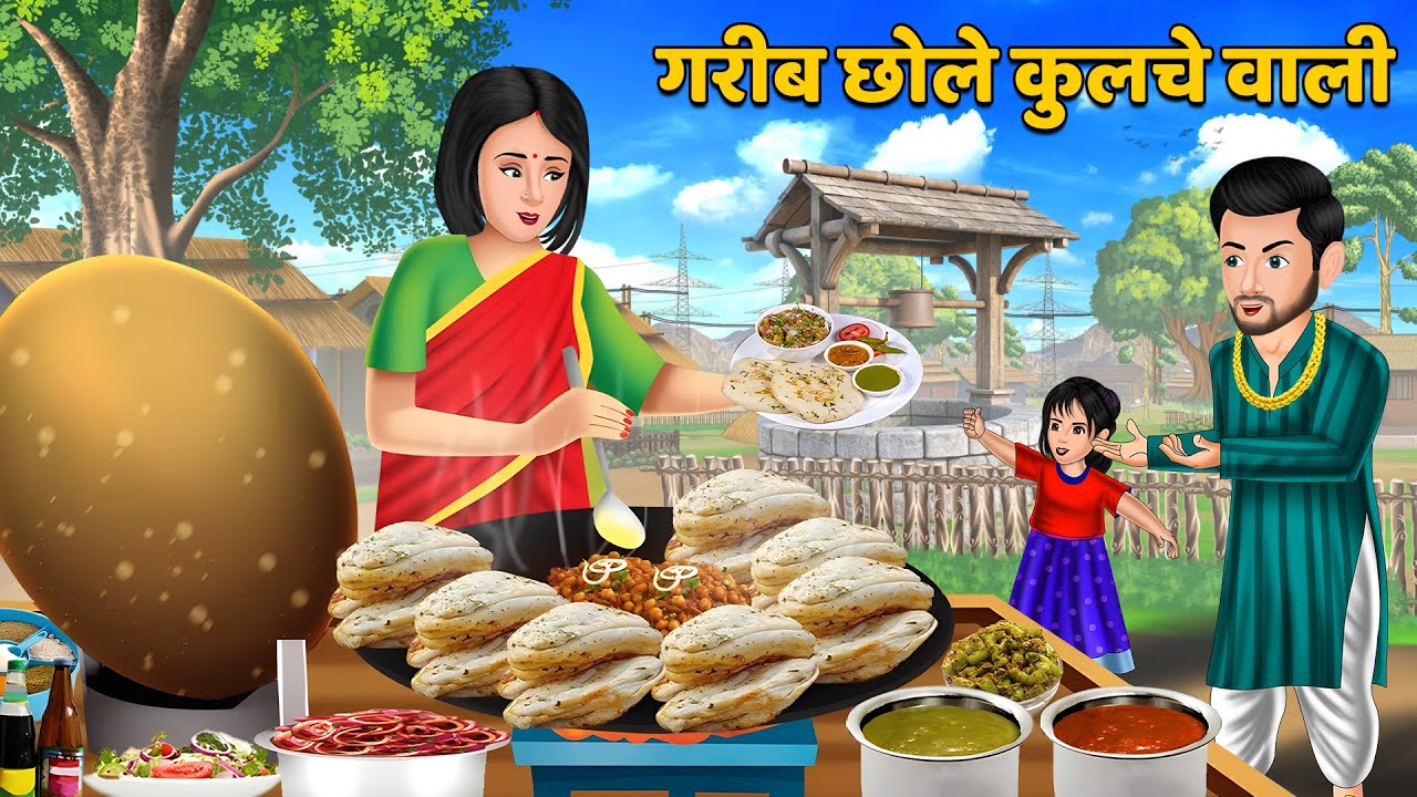 गरीब छोले कुलचे वाली | Hindi Moral Story | Saas Bahu Family Drama