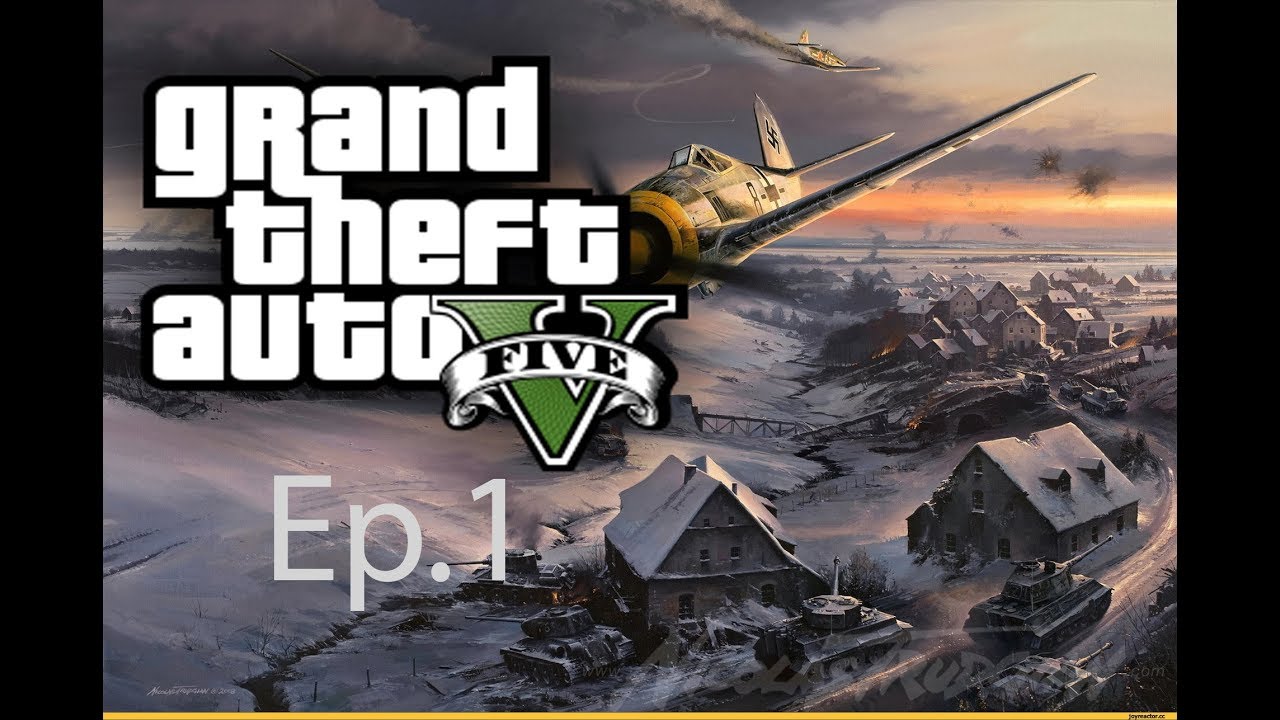 World War 2 (GTA V Machinima)  Episode 1.
