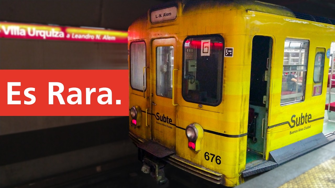 Por Qué La Linea B Del Subte De Buenos Aires Es Tan RARA