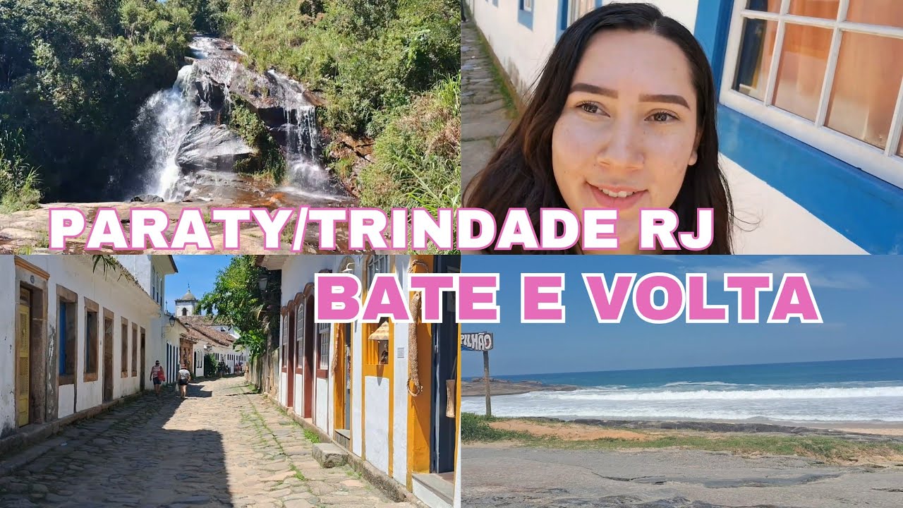 CONHECI PARATY E DIA DE PRAIA | BATE E VOLTA PARATY/TRINDADE RJ 🌊
