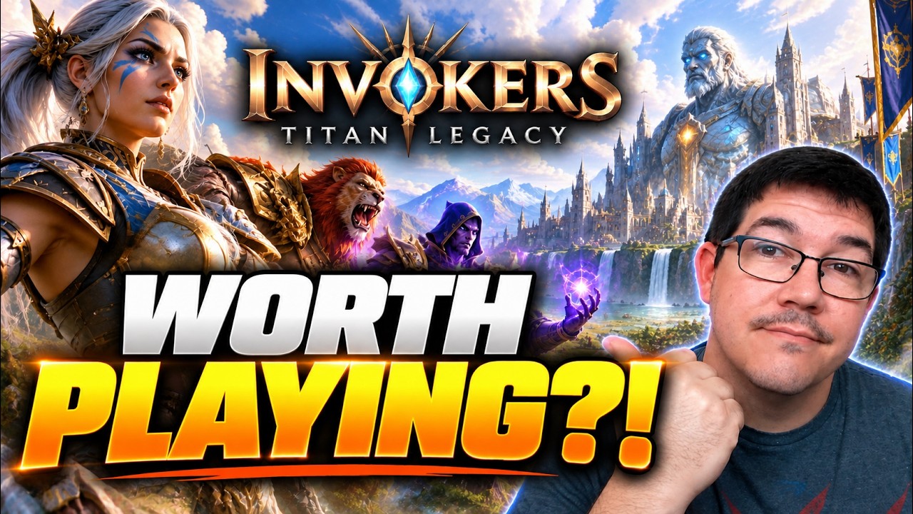 INVOKERS: TITAN LEGACY &mdash; СТОИТ ЛИ ИГРАТЬ В ЭТУ НОВУЮ МОБИЛЬНУЮ RPG?! | Slacker Gaming Mobile