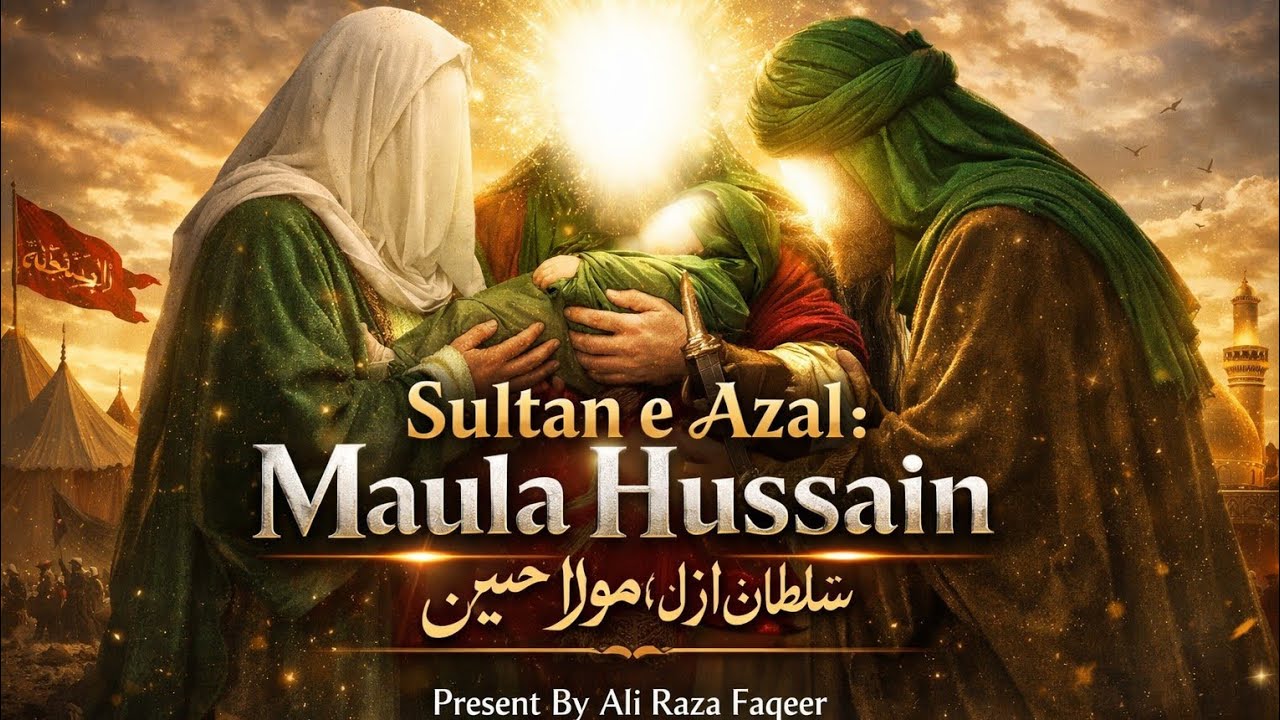 Sultan E Azal Maula Hussain | New 2026 Manqabat | Present By Ali Raza Faqeer | @Universalraag-1 