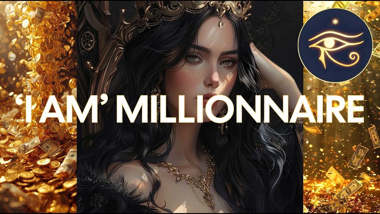 I AM MILLIONNAIRE 💰 | Dark Feminine Energy (Affirmation Music + Theta)