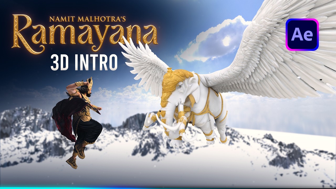What if Ramayana had a Baahubali Intro | After Effects Tutorial