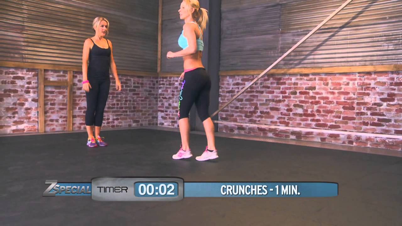 Workout with Lorna Jane and Zuzka Light