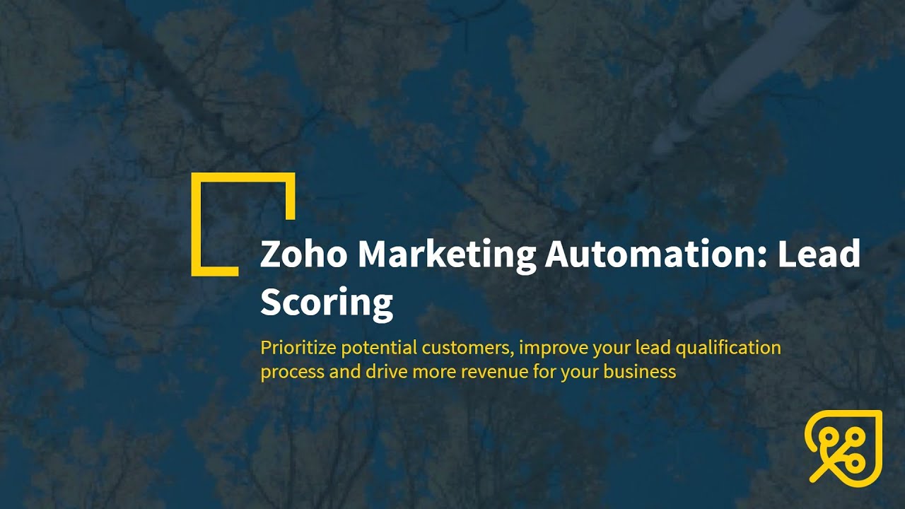 Zoho Marketing Automation: Lead Scoring
